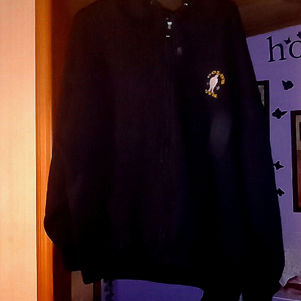 Men's zip up Gold's Gym hoodie